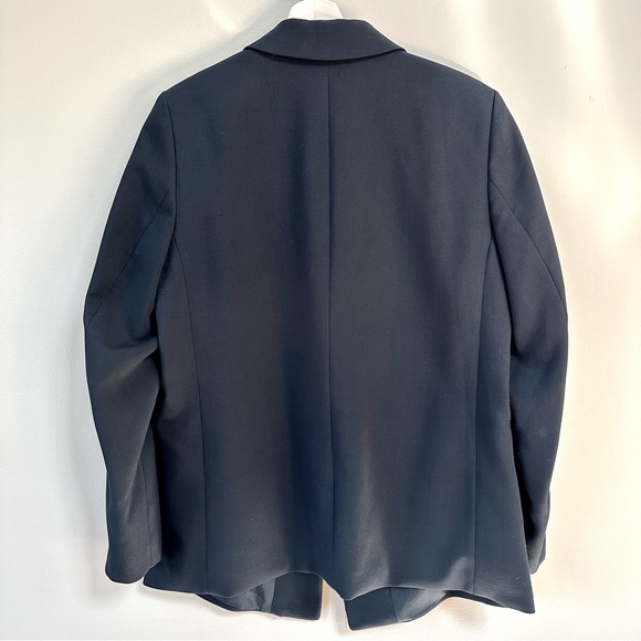 H&M Black Single Button Classic Blazer Women’s Size 12 - Picture 2 of 15